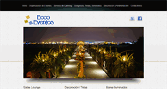 Desktop Screenshot of eccoeventos.com